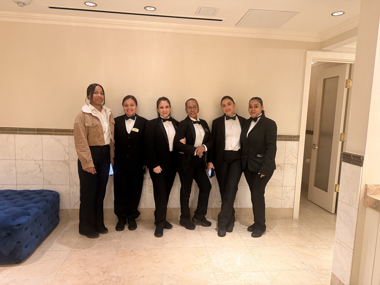 Members of the Ridwan Group hospitality team